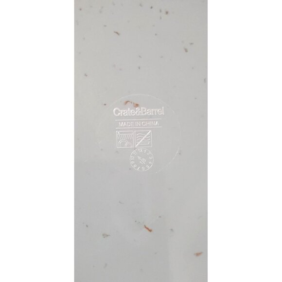 Crate and Barrel Cruz Melamine Botanical Soup Cereal Bowl Set 2 HTF  Appx. 7x5x3 - Picture 4 of 7